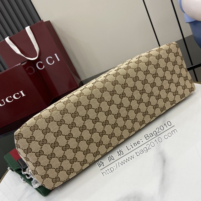 Gucci專櫃古馳2025春夏系列最新款男士手袋手提肩背包 jh2910型號：821616